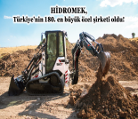 İş Makinası - HİDROMEK, TÜRKİYE’NİN 180. EN BÜYÜK ÖZEL ŞİRKETİ OLDU Forum Makina